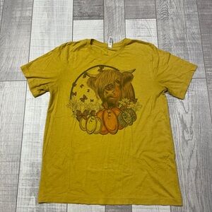Bella Canvas Mustard Graphic Tee